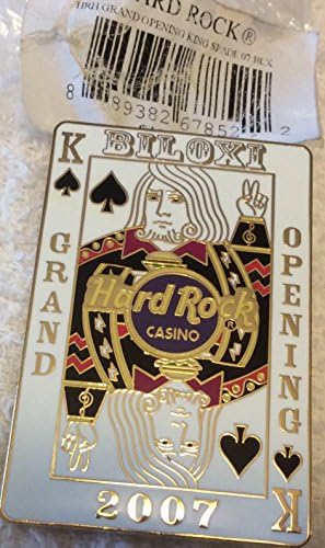 Hard Rock Café Biloxi 2007 Grand Opening King of Spades Le Collectible Pin
