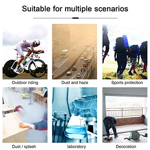 fengzong Mode Fietsen Bril Unisex Outdoor Sport Zonnebril UV400 Fiets Sportbril Zonnebril Rijbril (transparant) - Image 7