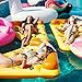 U.S. Pool Supply Giant 6 x 5 Foot Inflatable Pizza Slice Pool Float - Fun Kids Swim Party Toy - Huge 72