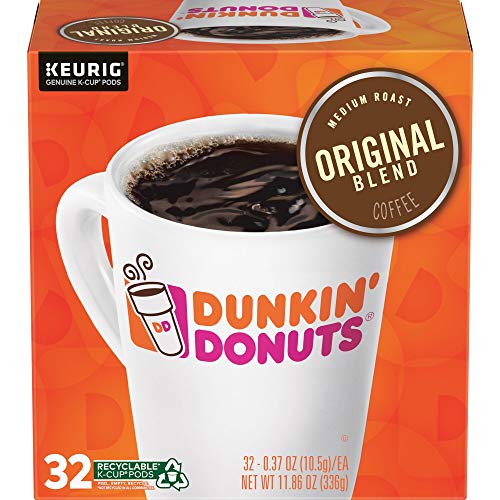 Dunkin' Donuts Original Blend Medium Roast Coffee, 128 K Cups for Keurig Makers - //coolthings.us