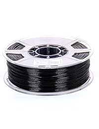 Carro de impresora filamento esun PLA PRO (PLA+) 3D 0.07 pulgadas 2.2 lb, 19 colores a elegir, Negro, 1