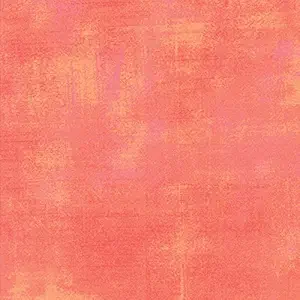 Moda Basic Grey Grunge Cotton Quilt Fabric Papaya Punch Style 30150/323