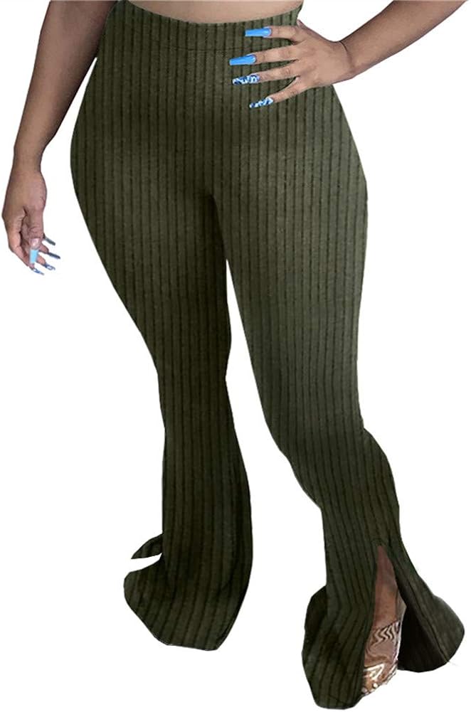 womens flared joggers