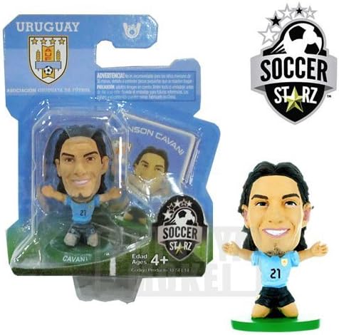 Soccer Stars Edinson Cavani (Uruguay / Home / 2014) Brazil World Cup 2014 Uruguay edition package SOCCERSTARZ (*)