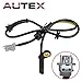 AUTEX Front Left ABS Wheel Speed Sensor 479101DA1A compatible with Nissan Rogue 2008 2009 2010 2.5L FWD AWD
