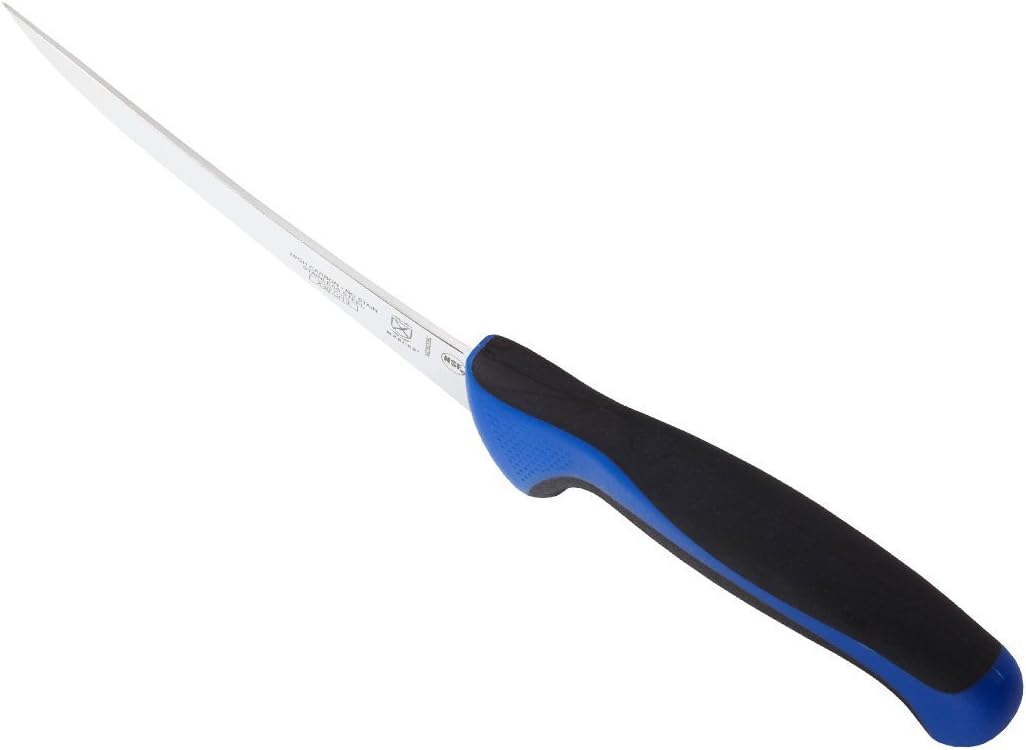 Mercer Culinary M23820BL Millennia Curved Boning Knife, Blue, 6-Inch - Image 4