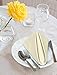 Utopia Kitchen Ivory Cloth Napkins [12 Pack, 18x18 Inch] Absorbent Cotton Blend Washable and Reusable for Dinner, Restaurant, Lunch, Wedding and Hotel