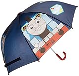 Western Chief Little Boy's Western Chief Kids Character Boys Umbrella Childrens Costume, Thomas Blue, REG