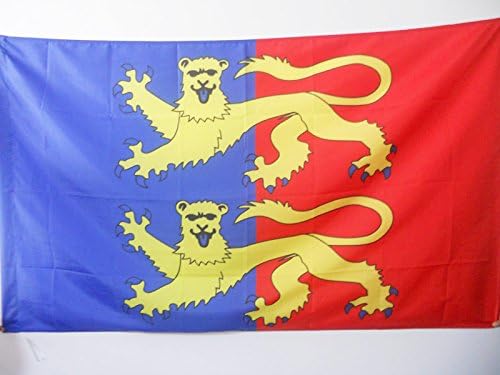 AZ FLAG, French Department of Manche Flag, 2x3 Ft, Department of France Banner with Sleeve, 100% Polyester, Fade Resistant