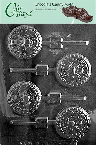 Cybrtrayd Life of the Party J098 Army Pop Military Chocolate Candy Mold in Sealed Protective Poly Bag Imprinted with Copyrighted Cybrtrayd Molding Instructions