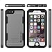 iPhone 6S Plus Waterproof Case, Ghostek Atomic 2.0 Series for Apple iPhone 6 Plus & 6S Plus (Silver)