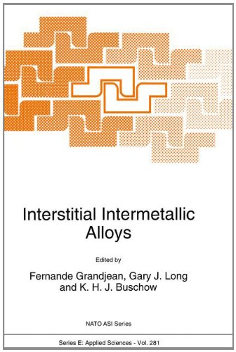 Interstitial Intermetallic Alloys (NATO Science Series E: (closed))