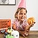 Purple Ladybug Novelty Slow Rising Halloween Spooky Jumbo SQUISHIES Pack: Gift Box Includes Vampire, Ghost, Pumpkin, and Frankenstein Kawaii Soft Squishy Toys - Squishys are Great Sensory Toys!