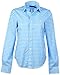 Polo Ralph Lauren Women's L/S Gingham Button Down Shirt-Aqua/White