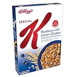 Special K Breakfast Cereal, Blueberry with Lemon Clusters, Low Fat, Good Source of Antioxidants, 12.3 oz Box