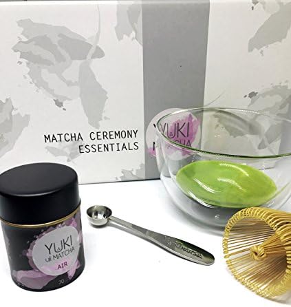 Yuki Matcha | Ceremony Matcha Tea Set with Premium Matcha Green Tea (30gr) KOICHA Quality
