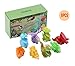 SASBSC Dinosaur Toys for 3 4 5 6 Year Olds Boys Girls Wind up Dinosaur Toys Set Party Favors for Kids 8 Packs