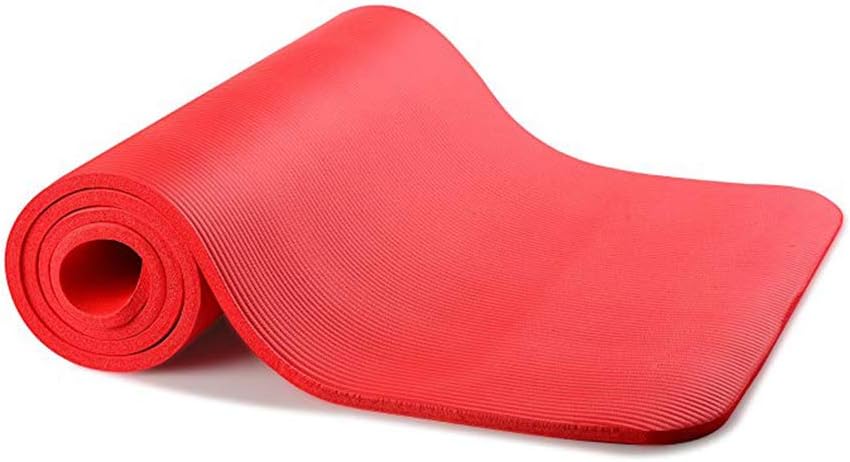 Exercise Mat Thick High Density Exercise Yoga Mat with Carry Strap (Size 71" 24")