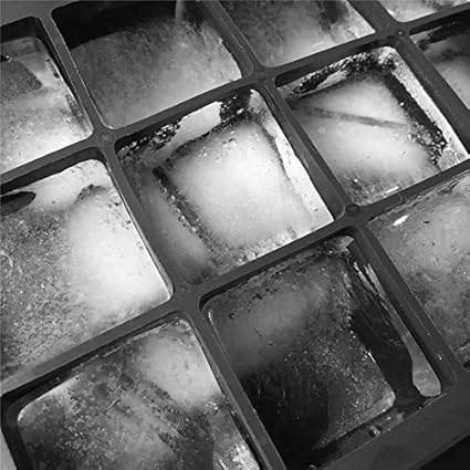 OUKANING Bandejas para cubitos de hielo - 15 bloques de hielo ...