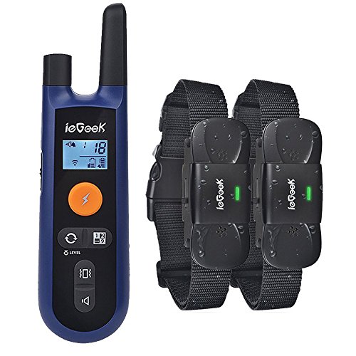 Iegeek Rechargeable Dog Training Collar For Dogs Remote Dog