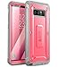 SUPCASE Unicorn Beetle Shield Series Case Designed for Galaxy Note 8, with Built-in Screen Protector Full-Body Rugged Holster Case for Galaxy Note 8 (2017 Release) (Pink)