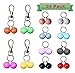 Rypet Cat Collar Bells (24 Pack), Strongest & Loudest Dog Collar Bells, Bell Training Charm Pendants for Pet Cat Dog Necklace Collar
