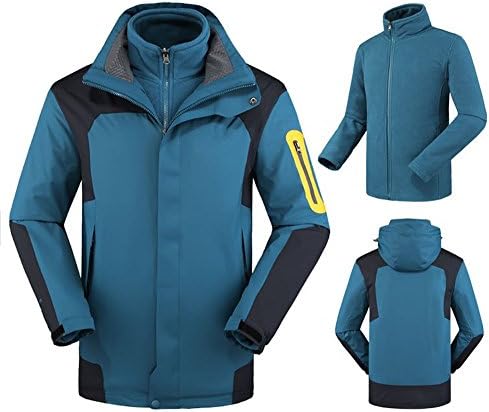 Mens 3 in1 Winter Fleece Ski Snow Outwaer // Single Spring Waterproof Jacket