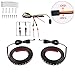 YITAMOTOR 2pcs 60 inches LED Truck Bed Light Strip Lamp White Waterproof Lighting Kit for Truck Cargo Boat Pickup RV SUV, with On-Off Switch Fuse 2-Way Splitter Cable, 12v