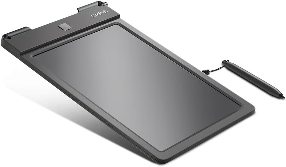 LCD Writing Tablet - Daffodil WT100-9 inch Digital Graphics Board with Double-Ended Writing Pencil – Magic Board, Perfect for Note Taking and Drawing