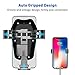 Wireless Charger Car Mount, SonRu Fast Qi Wireless Charging & Air Vent Phone Holder for iPhone X iPhone 8+ iPhone 8, Samsung Galaxy S8 S8 Plus Note 8 S7 Edge S6 Edge Plus