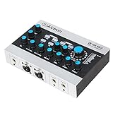 USB Audio Interface Transforms Sound Card For Recording With 48V Phatom Power Supply
