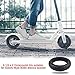 TOMALL Honeycomb Rubber Damping Solid Tire 8.5 Inch Front/Rear Tire Wheel Replacement for Xiaomi M365 Electric Scooter 2PCS