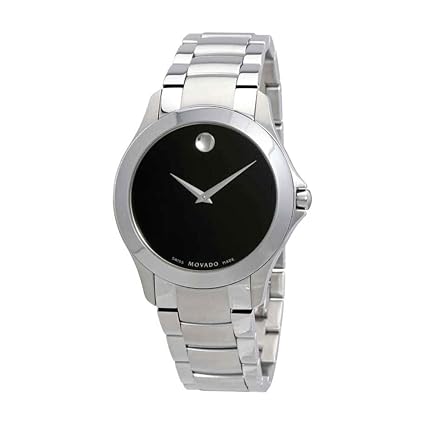 Movado Analogue Black Dial Mens Watch -(607032)