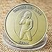 Man Humor Chicks Get Laid Heads & Tails Good Luck Challenge Coin