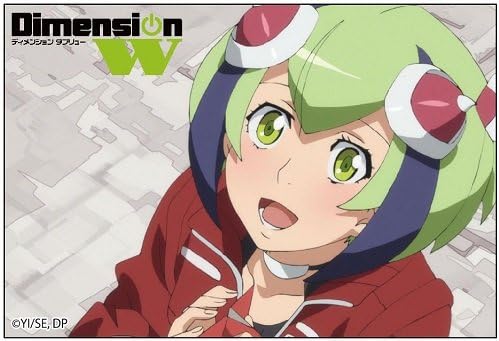 Amazon Dimension W 百合崎ミラ スクエアマグネット アニメ 萌えグッズ 通販