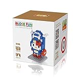 LOZ Diamond Blocks Nanoblock Hello Kitty Featuring Captain America Educational Toy 150pcs