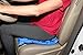 EverRelief Inflatable Seat Cushion - Travel Seat Cushion for Wheelchair, Airplane, Car, Office, Stadium Seating- Adjustable Air Pressure Pillow for Sitting Pain Free