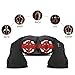 Hangsun Neck Massager Shoulder and Back Massager MG600 with Heat - Deep Tissue 3D Kneading Shiatsu Pillow Massager for Neck, Back, Shoulders, Legs – Relieve Muscle Pain - Home Office Car Travel Use