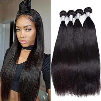 Amazon Com Am Extensions Hair Mink Brazilian Straight Hair 4