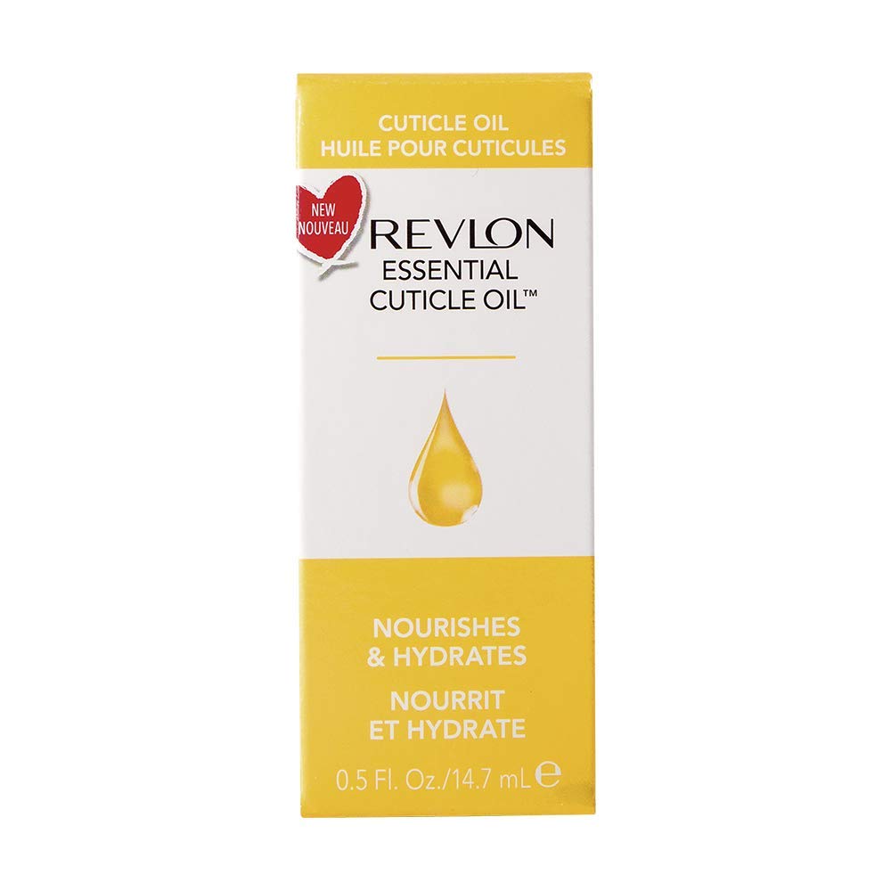 Revlon Essential Cuticle Oil, Nourishing Nail Care with Vitamin E, 0.5 oz : Beauty