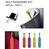 Pink Lizard 4 PCS Personalized Bookmark Help Me Bookmark Unique Bookmark Gift