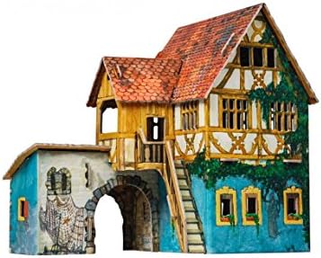 Clever Paper Cardboard model kit House of a Seaman (284)