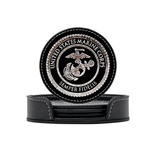 Marine Corps Coasters Set