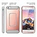 YOUMAKER Case for iPhone 6S Plus, Full Body with Built-in Screen Protector Heavy Duty Protection Shockproof Cover for Apple iPhone 6S Plus (2015) / 6 Plus (2014) 5.5 Inch - Rose Gold/Gray