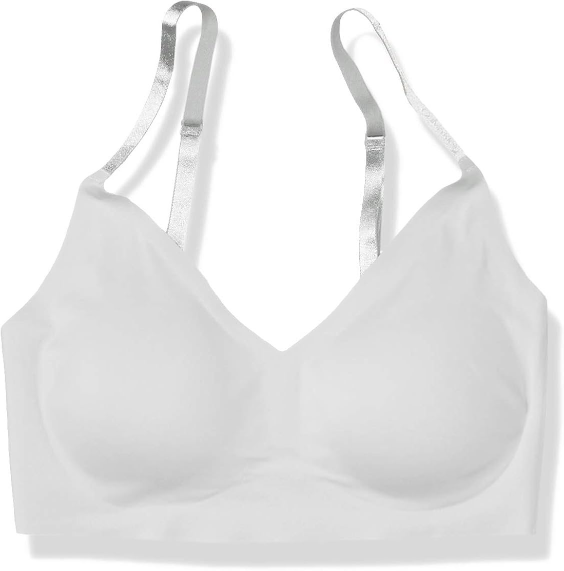 calvin klein women's invisibles wirefree lightly lined triangle bralette