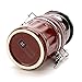 3E Home Manual Canister Ceramic Burr Coffee Mill Grinder, Stainless Steel Top and Ceramic Body