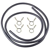 Harbot 91424-Z4F-801 3-Feet Long Fuel Line Hose with Clamps for Honda GX390 GX110 GX120 GX140 GX160 GX200 Engine EG2500X Generator Parts