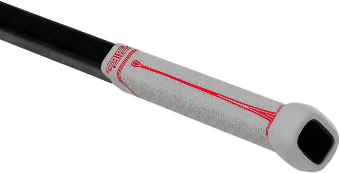 Buttendz Flux Z Hockey Stick Replacement Grip (White/Red Drip): Sports & Outdoors