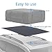 Car Roof Mat Cargo Pad Protective Mat Rack Pad (43’’x36’’) Cushioned Layer Non-slip Heavy Duty Elastic Soft for Car SUV Truck Carrying Cargo Bags Bikes Paddle by Depp's