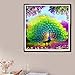 5D Diamond Painting, MAMTAT DIY Crystals Painting Embroidery Kits Mosaic Crafts Cross Stitch Embroidery, Home Wall Decor, Rhinestone Painting Pictures Of Arts 14”14“(Peacock)